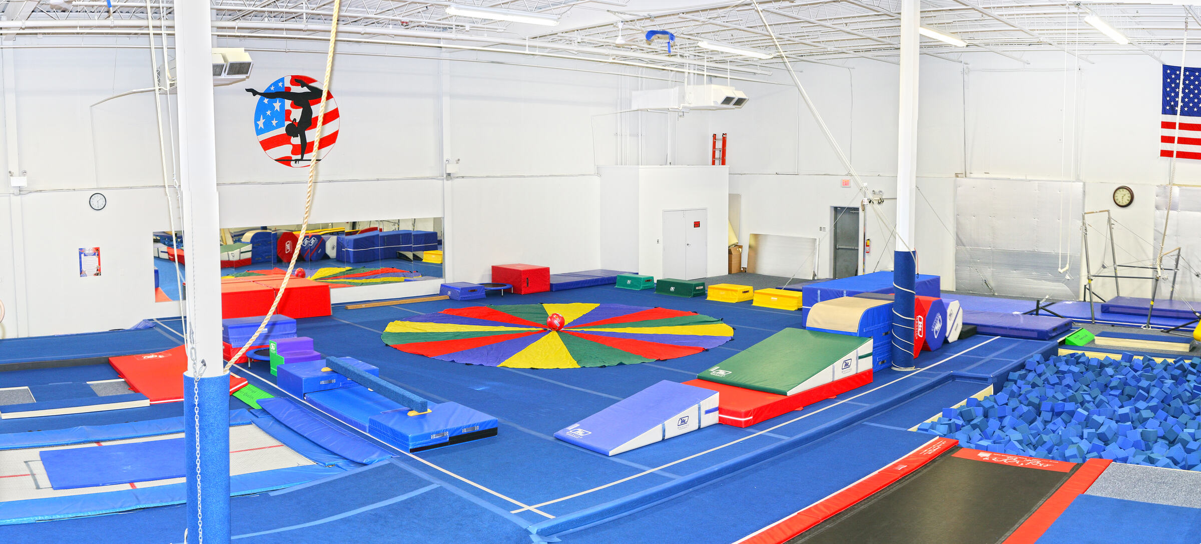 Preschool gym floor